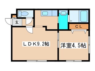 シンセリティ栄通の物件間取画像